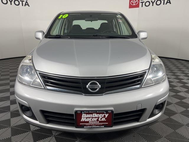 used 2010 Nissan Versa car, priced at $2,650