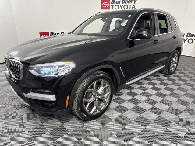 used 2021 BMW X3 car, priced at $24,000