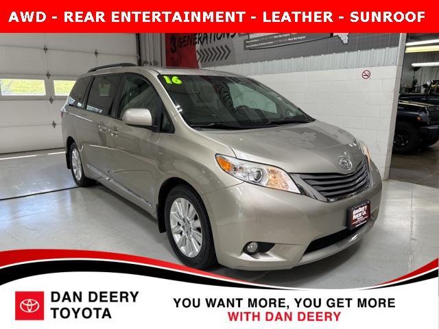 used 2016 Toyota Sienna car, priced at $17,211