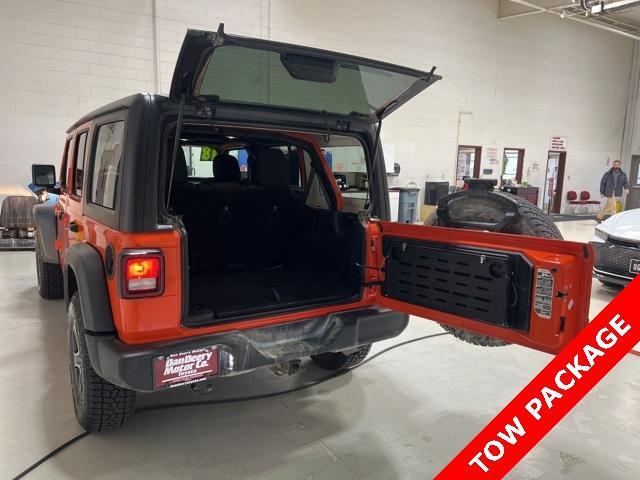 used 2018 Jeep Wrangler Unlimited car, priced at $28,252