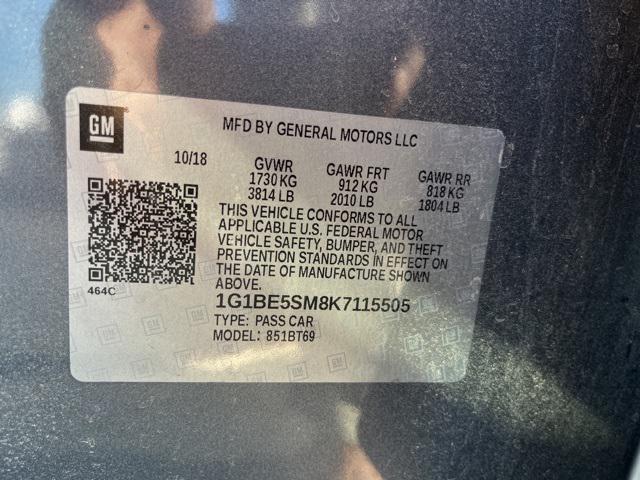 used 2019 Chevrolet Cruze car, priced at $9,900