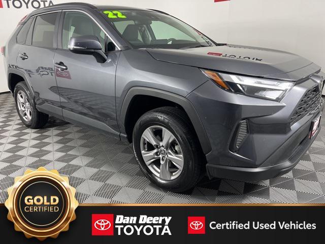 used 2022 Toyota RAV4 car, priced at $29,250