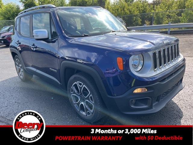 used 2017 Jeep Renegade car, priced at $14,400
