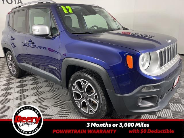 used 2017 Jeep Renegade car, priced at $13,652