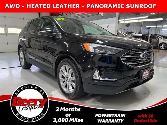 used 2022 Ford Edge car, priced at $27,590