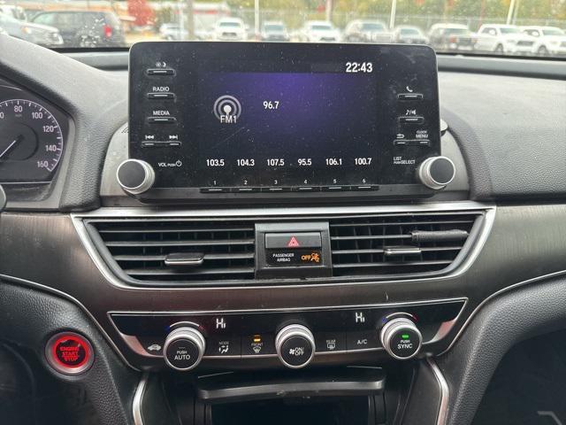 used 2020 Honda Accord car, priced at $17,100