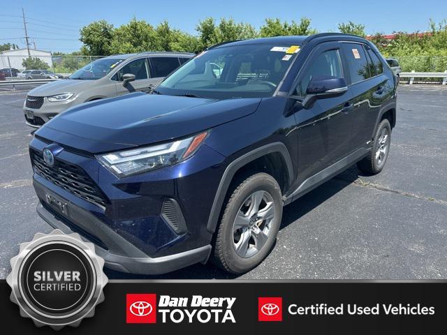 used 2023 Toyota RAV4 Hybrid car, priced at $26,300