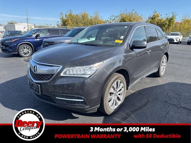 used 2015 Acura MDX car, priced at $13,200