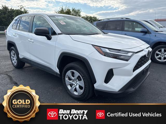 used 2024 Toyota RAV4 car, priced at $27,100