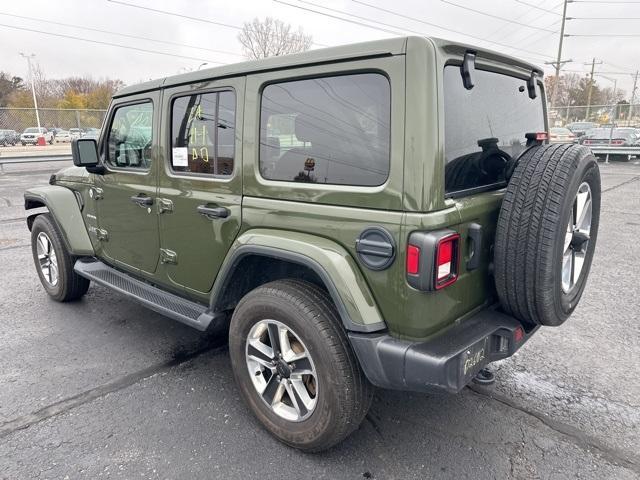 used 2021 Jeep Wrangler Unlimited car, priced at $33,200