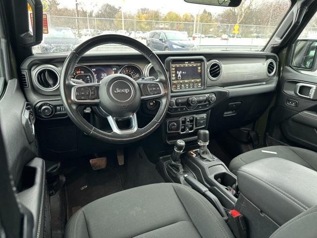 used 2021 Jeep Wrangler Unlimited car, priced at $33,200