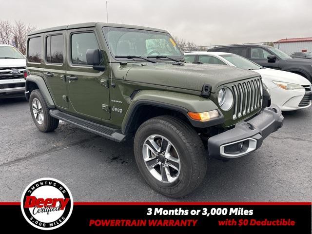 used 2021 Jeep Wrangler Unlimited car, priced at $33,200