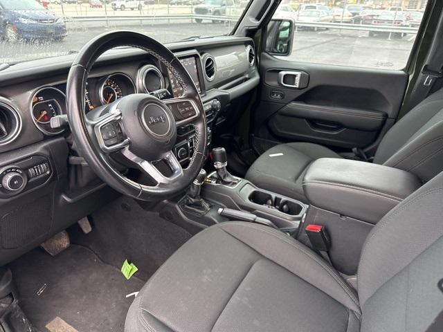 used 2021 Jeep Wrangler Unlimited car, priced at $33,200