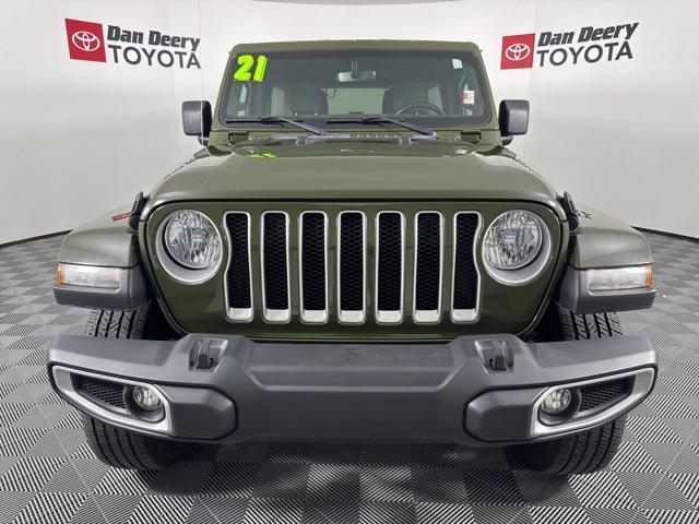 used 2021 Jeep Wrangler Unlimited car, priced at $29,995