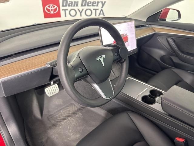 used 2023 Tesla Model 3 car, priced at $36,000