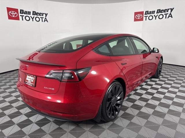 used 2023 Tesla Model 3 car, priced at $36,000