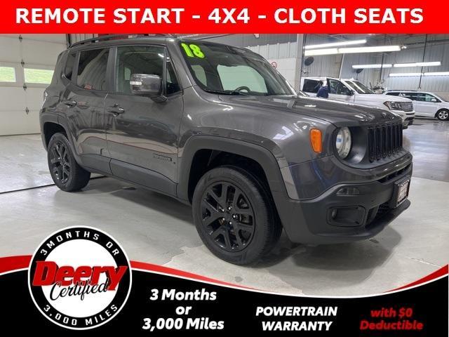 used 2018 Jeep Renegade car, priced at $14,316
