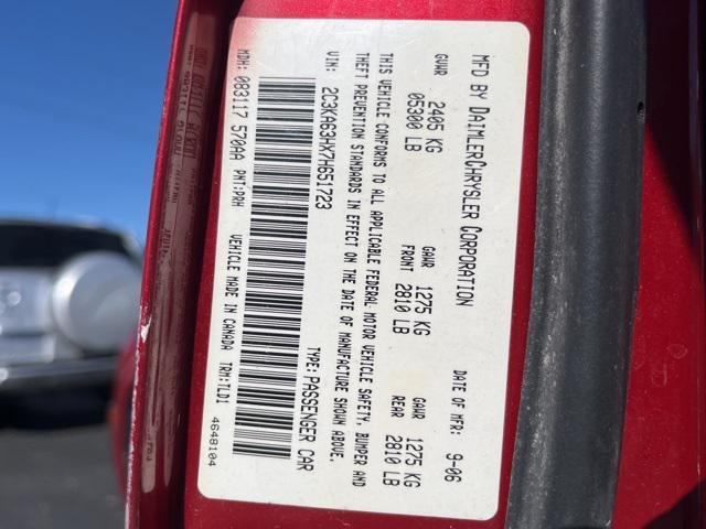 used 2007 Chrysler 300C car, priced at $3,500