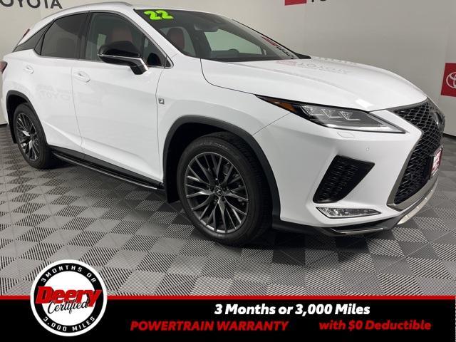 used 2022 Lexus RX 350 car, priced at $45,802
