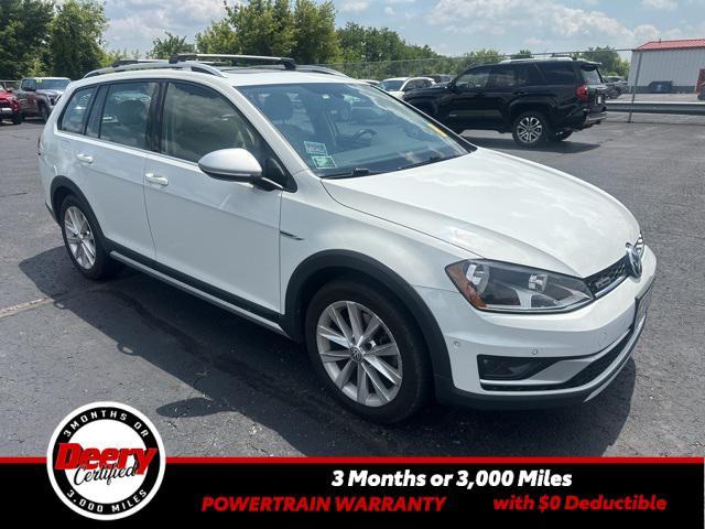 used 2017 Volkswagen Golf Alltrack car, priced at $14,500