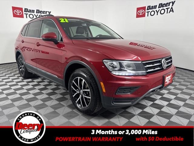 used 2021 Volkswagen Tiguan car, priced at $18,240