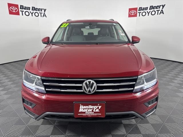 used 2021 Volkswagen Tiguan car, priced at $18,473