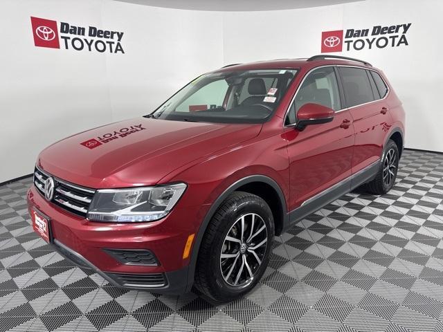 used 2021 Volkswagen Tiguan car, priced at $18,473