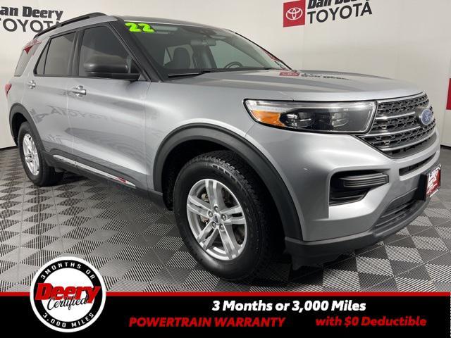 used 2022 Ford Explorer car, priced at $23,028