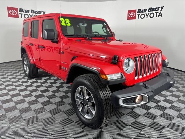 used 2023 Jeep Wrangler car, priced at $36,175