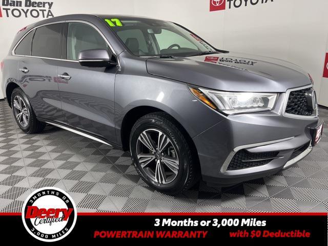 used 2017 Acura MDX car, priced at $18,771