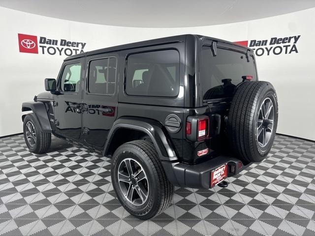 used 2023 Jeep Wrangler car, priced at $34,349