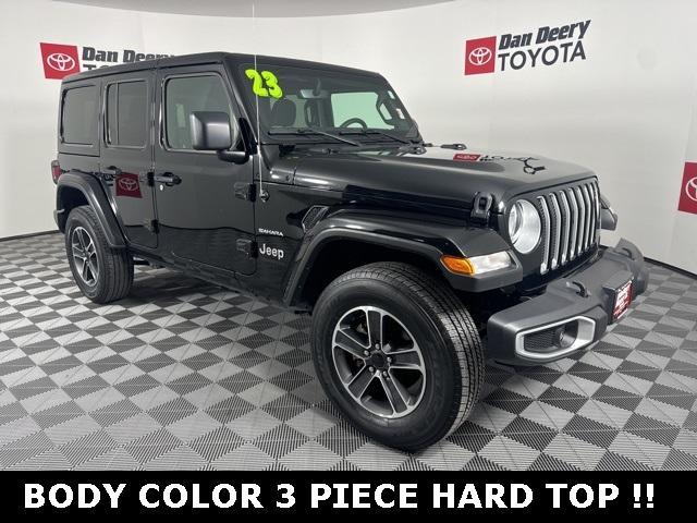 used 2023 Jeep Wrangler car, priced at $30,355