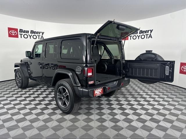 used 2023 Jeep Wrangler car, priced at $34,349