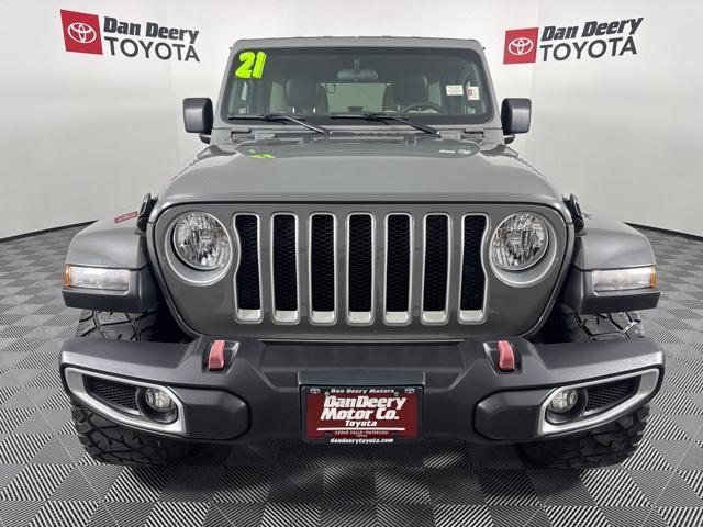 used 2021 Jeep Wrangler Unlimited car, priced at $30,212