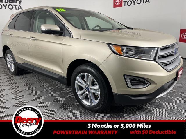 used 2018 Ford Edge car, priced at $16,945