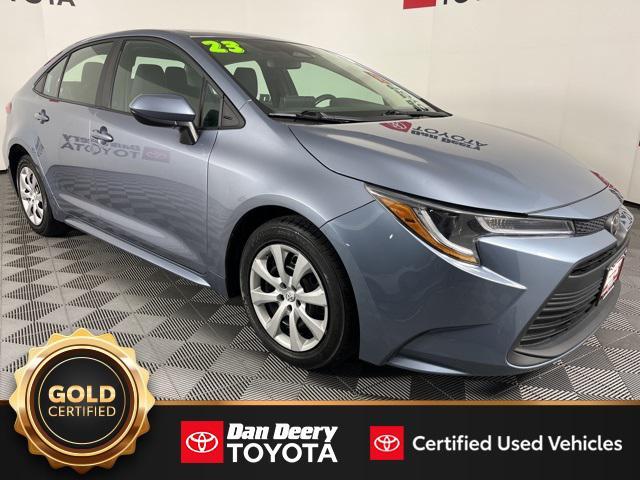 used 2023 Toyota Corolla car, priced at $21,378
