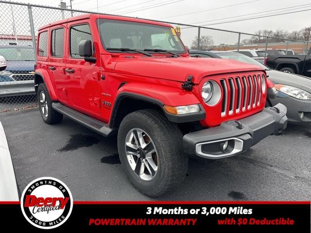 used 2021 Jeep Wrangler Unlimited car, priced at $32,400