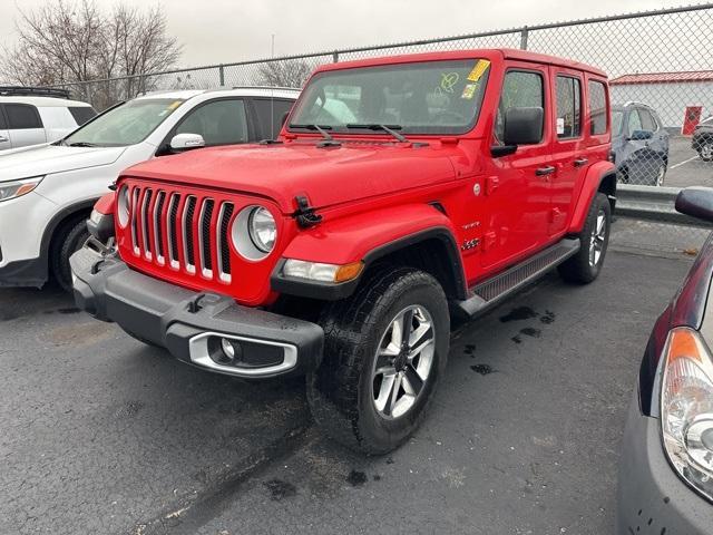 used 2021 Jeep Wrangler Unlimited car, priced at $32,400