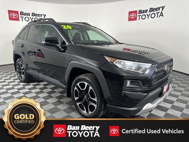 used 2020 Toyota RAV4 car, priced at $30,492