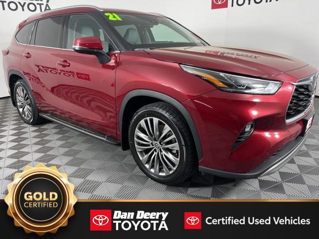 used 2021 Toyota Highlander car, priced at $41,668