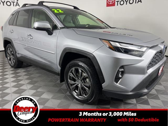 used 2022 Toyota RAV4 Hybrid car, priced at $33,000