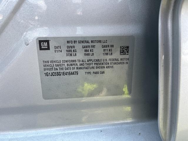 used 2014 Chevrolet Sonic car