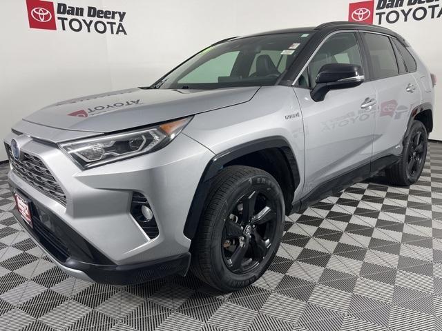 used 2020 Toyota RAV4 Hybrid car, priced at $31,600