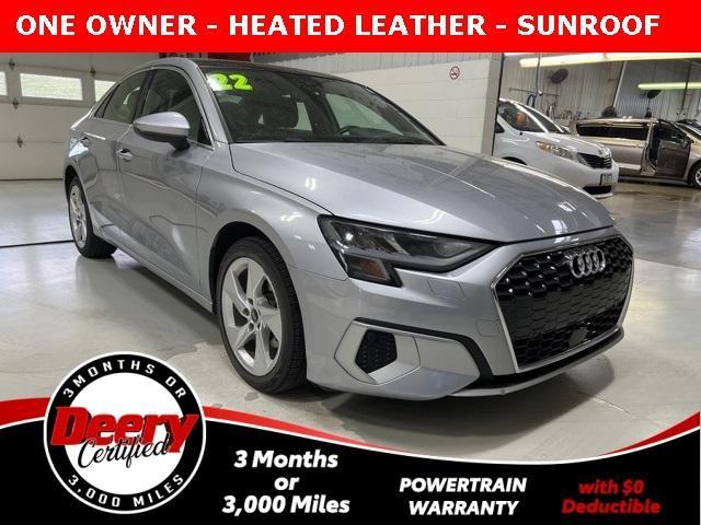 used 2022 Audi A3 car, priced at $22,884