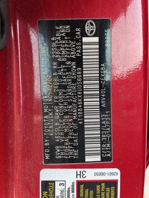 used 2008 Toyota Camry Hybrid car