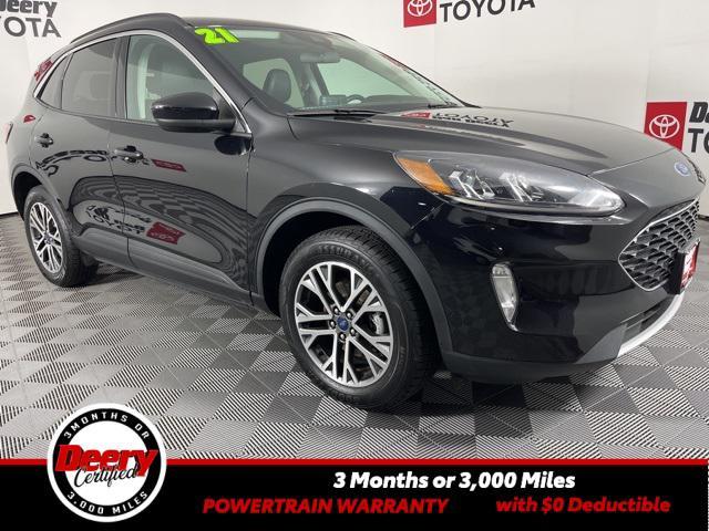 used 2021 Ford Escape car, priced at $17,900