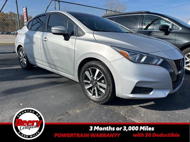 used 2021 Nissan Versa car, priced at $13,714