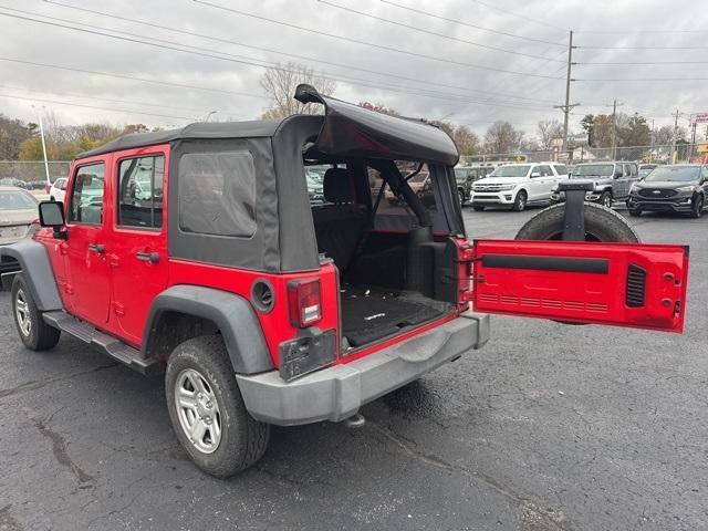 used 2016 Jeep Wrangler Unlimited car, priced at $15,080