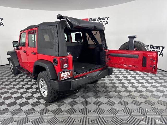 used 2016 Jeep Wrangler Unlimited car, priced at $14,478