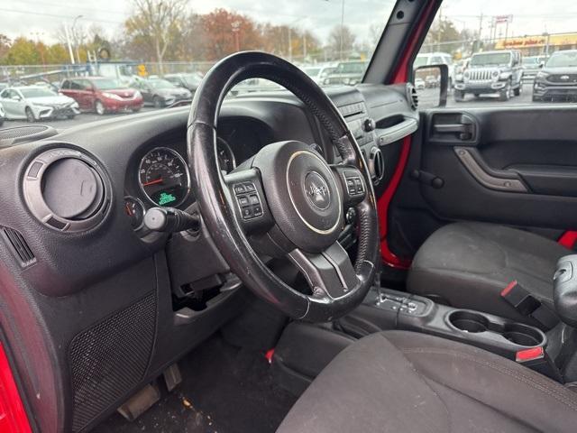 used 2016 Jeep Wrangler Unlimited car, priced at $15,080